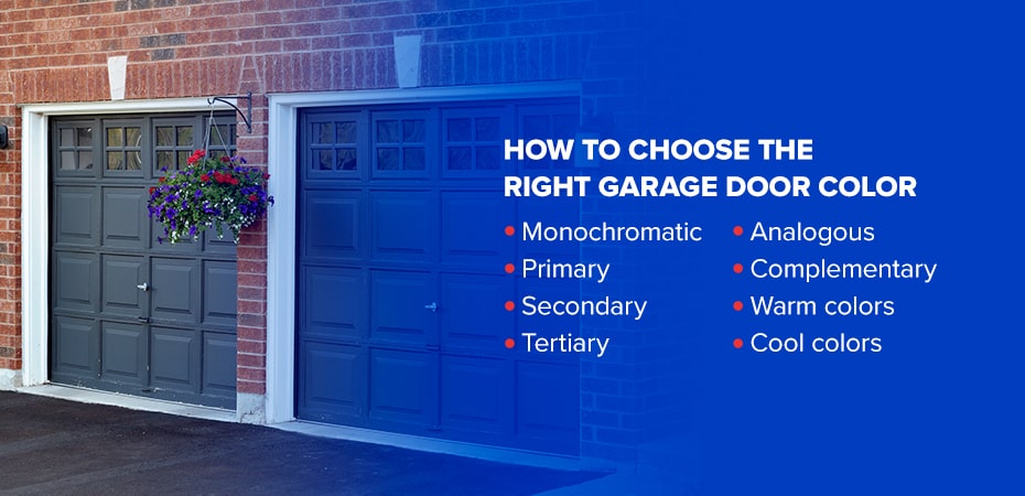 How to Choose the Right Garage Door Color